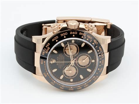 rose gold rubber strap rolex|rolex daytona rubber strap replacement.